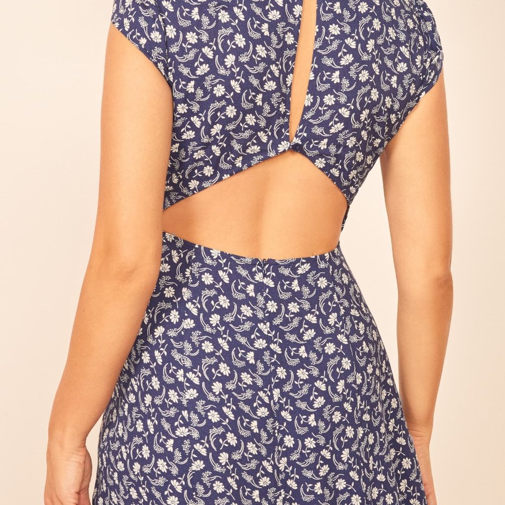 NWOT Reformation Gavin Dress - Picture 2 of 4